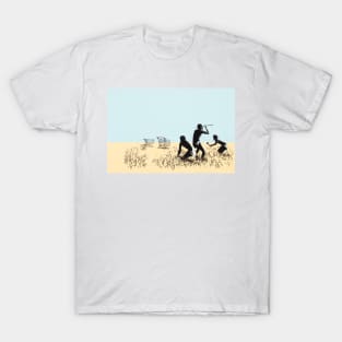 Banksy Trolley Hunters Art T-Shirt